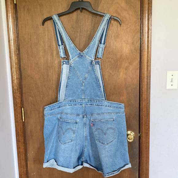 Relisted Levi’s denim jean short overall 20W - Picture 10 of 15